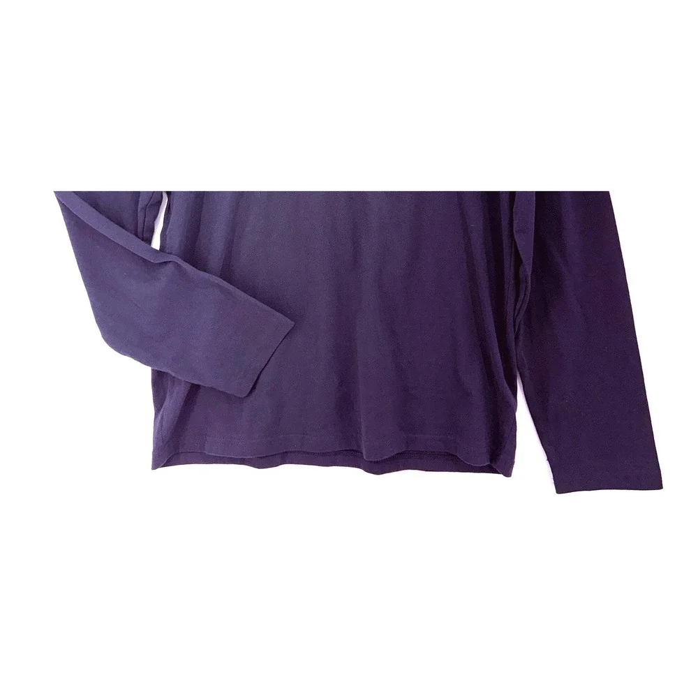 Polo Ralph Lauren Navy Hooded Long Sleeve Shirt Sz S Preppy Old Money Athleisure